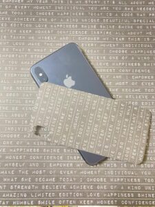 Positive Vibe Affirmation Phone Cover