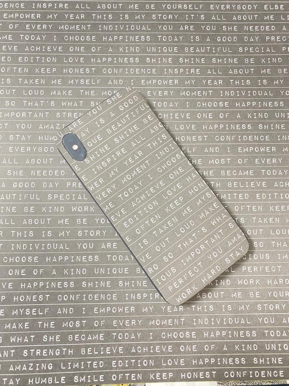Positive Vibe Affirmation Phone Cover - Image 2