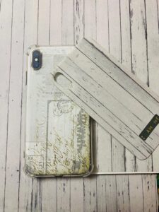 Vintage Rustic Wood Print Phone Case