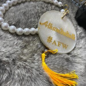 Car Hanging - Pearl & Resin with Dori & Tassel