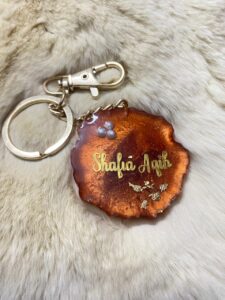 Handmade Resin Keychain - Perfect for Gifting