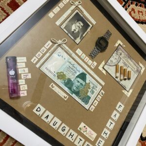 Personalized Shadow Box for Father and Daughter