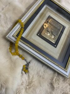 Framed Bab-e-Kaaba (Kaaba Door) Islamic Wall Art