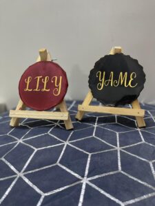 Customized Resin Coaster with Stand