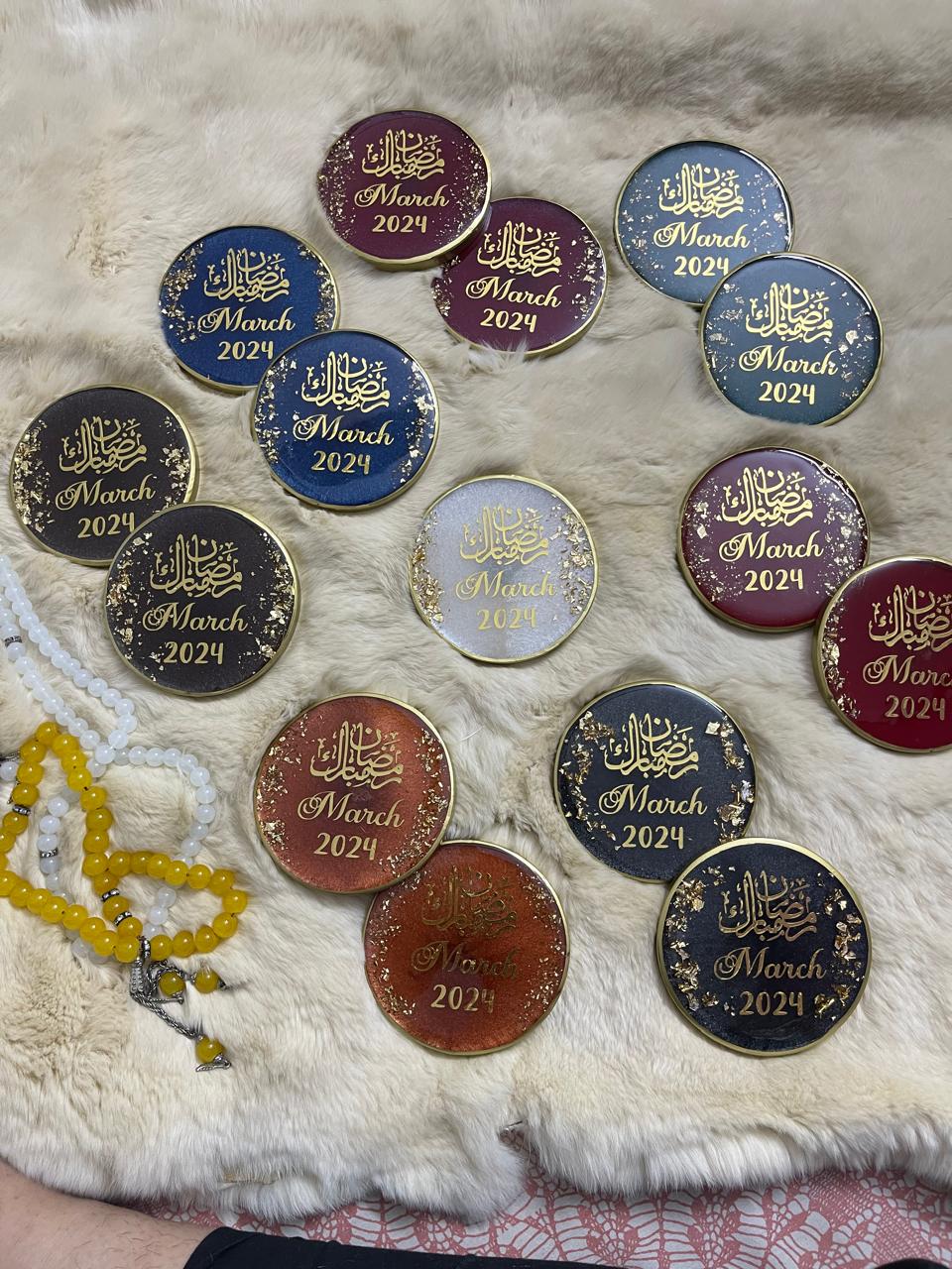 Customized Resin Ramadan & Eid Coasters - Image 2