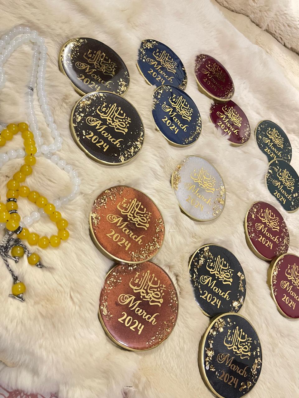 Customized Resin Ramadan & Eid Coasters - Image 3