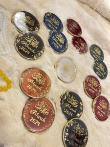 Customized Resin Ramadan & Eid Coasters