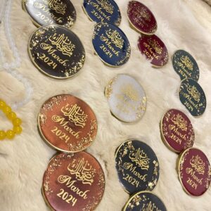 Customized Resin Ramadan & Eid Coasters