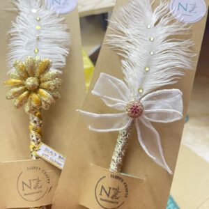 Decorative Feather Pens - Handcrafted Elegance