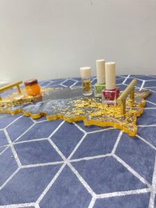 Vanity Tray | Handmade Makeup and Jewelry Organizer