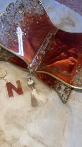 Artisan Rehal and Bookmark Set with "Bismillah" Inscription